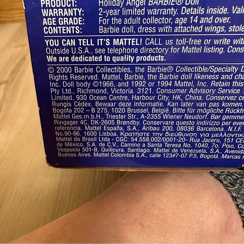 Mattel 2000 collector